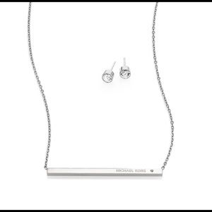 Michael Kors necklace & earings